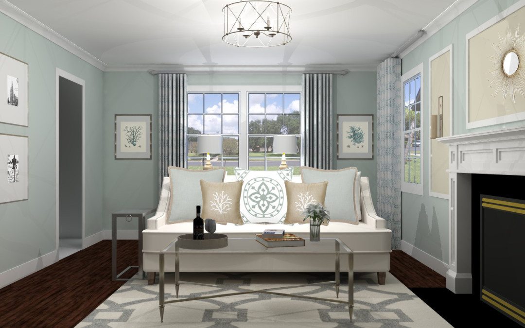 Traditional Living Room Design – Canaan, CT
