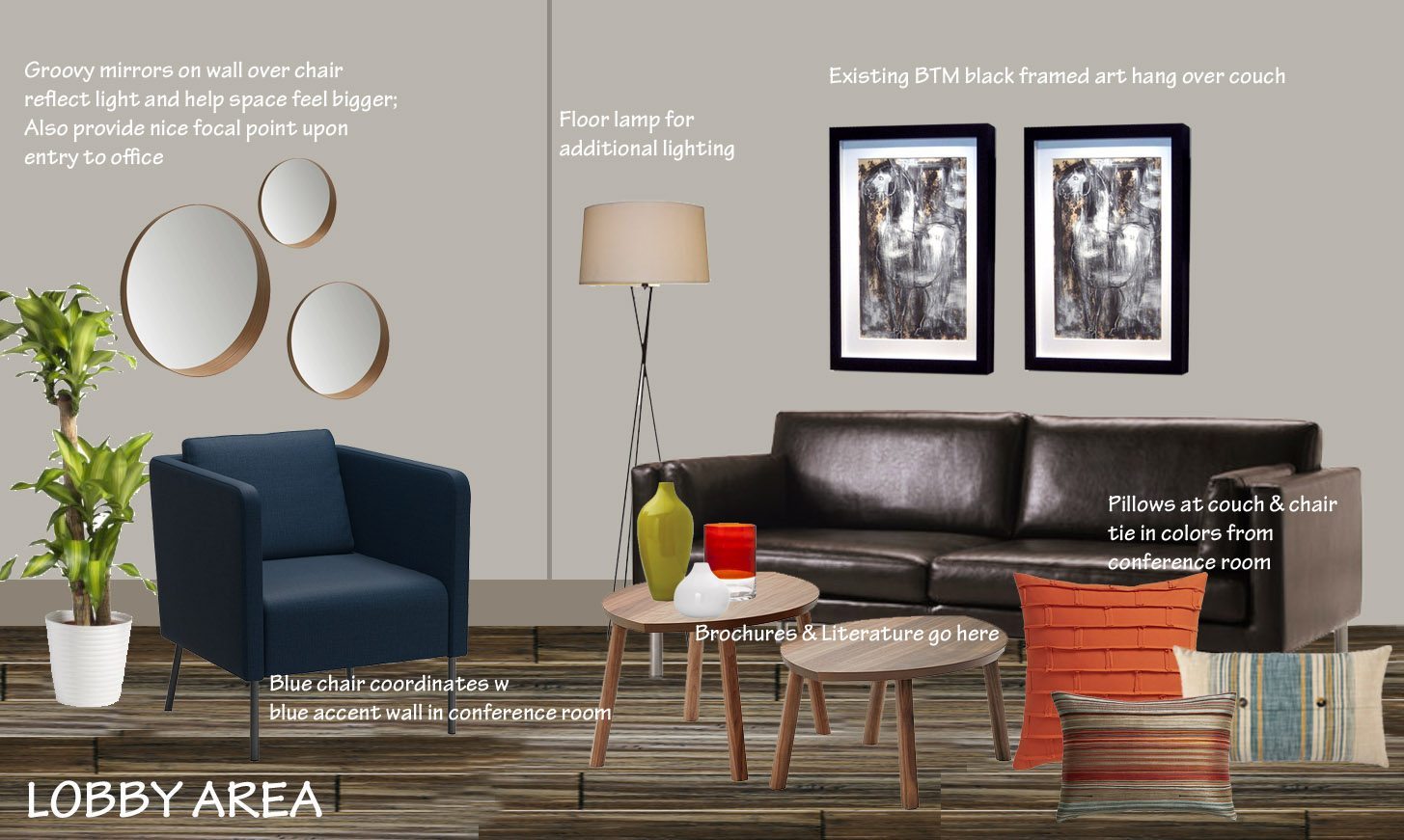 virtual modern living room design
