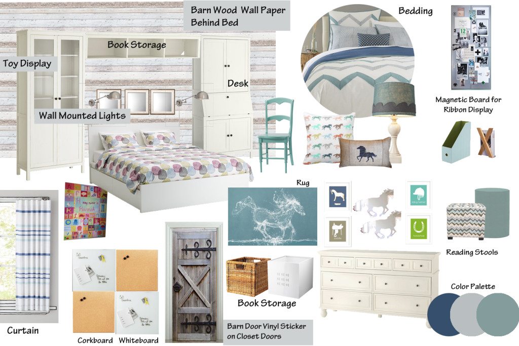 Girls Bedroom Decor Horse Bedroom For Little Girl A Space to Call Home