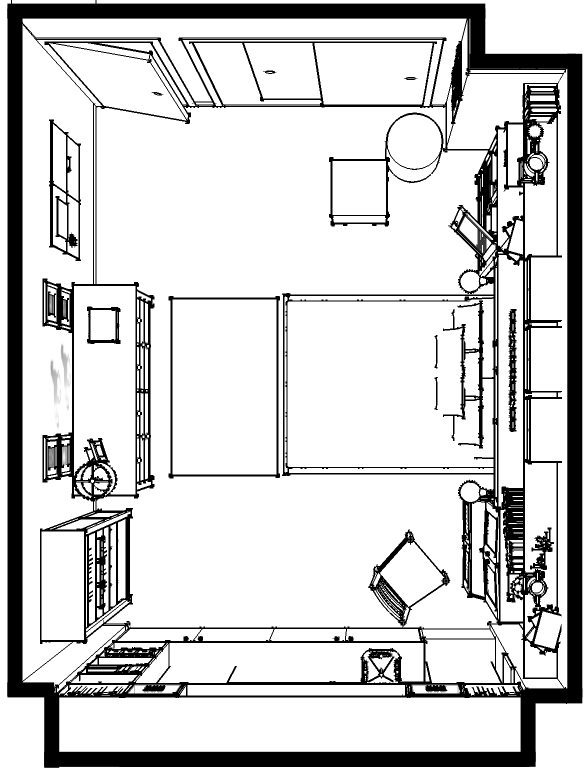 style type room layout